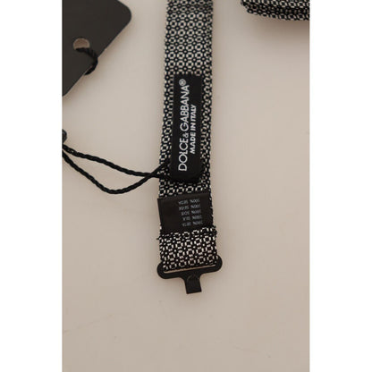 Dolce & Gabbana Multicolor Patterned Adjustable Neck Papillon Bow Tie Dolce & Gabbana