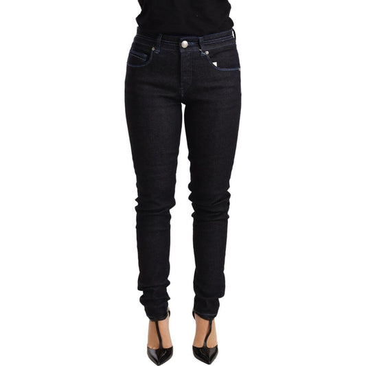 Acht Blue Cotton Low Waist Slim Fit Denim Women Trouser Jeans 1728,67345645728,Acht,Blue,Clothing,Jeans & Pants - Women - Clothing,Jeans Denim - Clothing,Material: Cotton,New with tags,Slim Fit Jeans - Jeans Denim - Clothing,W26,Women,Women - Clothing