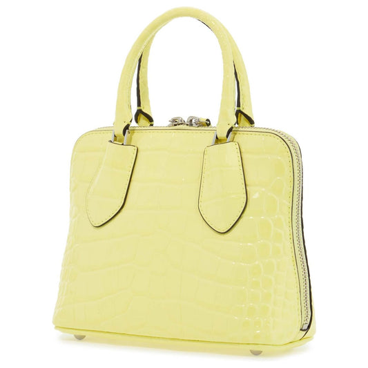 Tory Burch mini bauletto glossy crocodile-printed leather bag Shopper Tory Burch