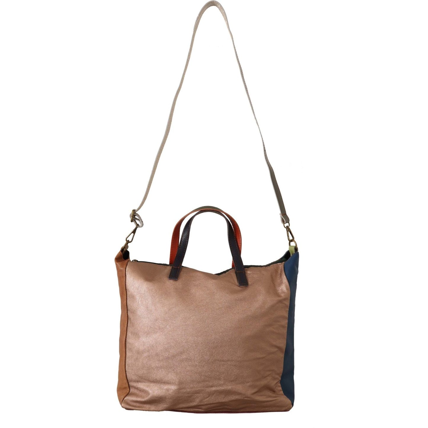 EBARRITO Multicolor Leather Shoulder Tote Bag WOMAN SHOULDER BAGS EBARRITO