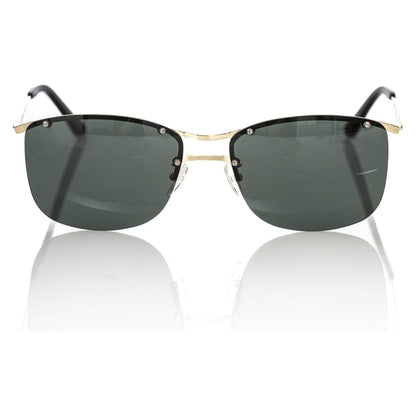 Frankie Morello Black Metallic Fibre Men Sunglasses 1728,67345744032,Accessories,Black,Frankie Morello,Glasses and Sunglasses - Accessories,Men,New with tags,Sunglasses,Sunglasses - Glasses and Sunglasses - Accessories,Sunglasses for Men - Sunglasses