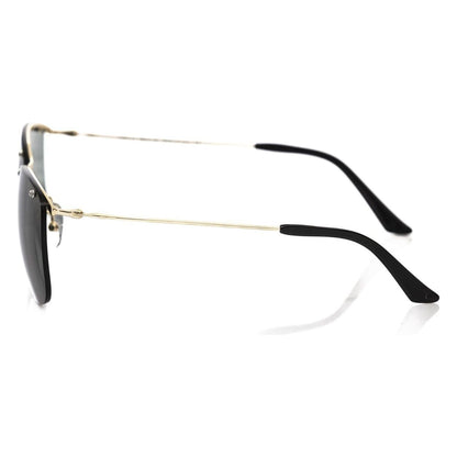 Frankie Morello Black Metallic Fibre Men Sunglasses 1728,67345744032,Accessories,Black,Frankie Morello,Glasses and Sunglasses - Accessories,Men,New with tags,Sunglasses,Sunglasses - Glasses and Sunglasses - Accessories,Sunglasses for Men - Sunglasses