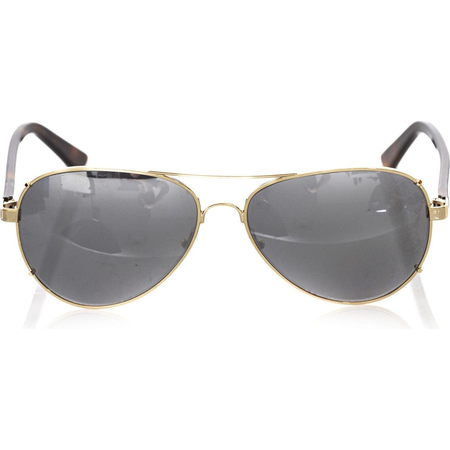 Frankie Morello Gold Metallic Fiber Men's Sunglass Frankie Morello