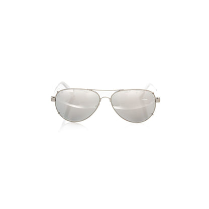 Frankie Morello Silver Metallic Fiber Men's Sunglass 1728,67345744032,Accessories,Frankie Morello,Glasses and Sunglasses - Accessories,Men,New with tags,Silver,Sunglasses,Sunglasses - Glasses and Sunglasses - Accessories,Sunglasses for Men - Sunglasses