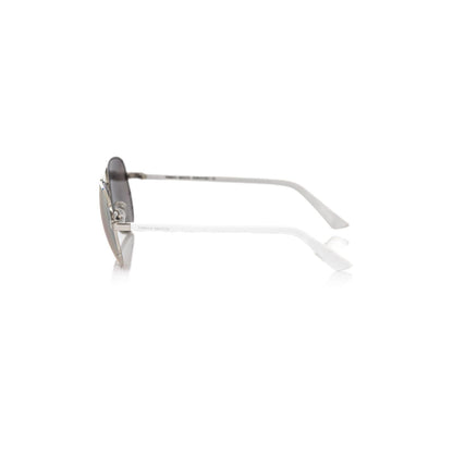 Frankie Morello Silver Metallic Fiber Men's Sunglass 1728,67345744032,Accessories,Frankie Morello,Glasses and Sunglasses - Accessories,Men,New with tags,Silver,Sunglasses,Sunglasses - Glasses and Sunglasses - Accessories,Sunglasses for Men - Sunglasses