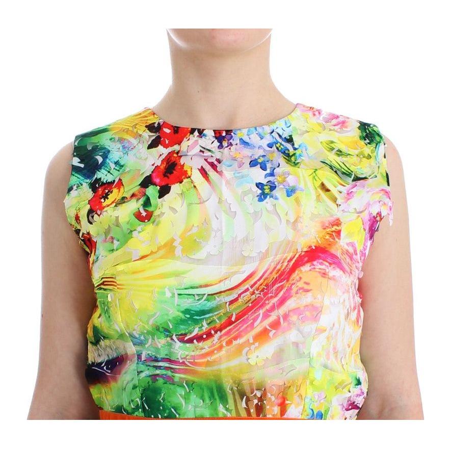 Lanre Da Silva Ajayi Multicolor Sheath Dress - Artful Elegance Lanre Da Silva Ajayi