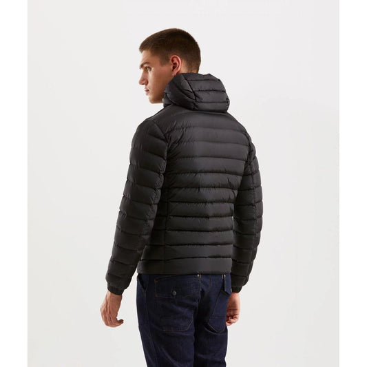 Refrigiwear Sleek Hooded Down Jacket with Pockets Refrigiwear