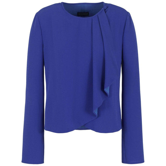 Emporio Armani Top Blue Topwear Emporio Armani