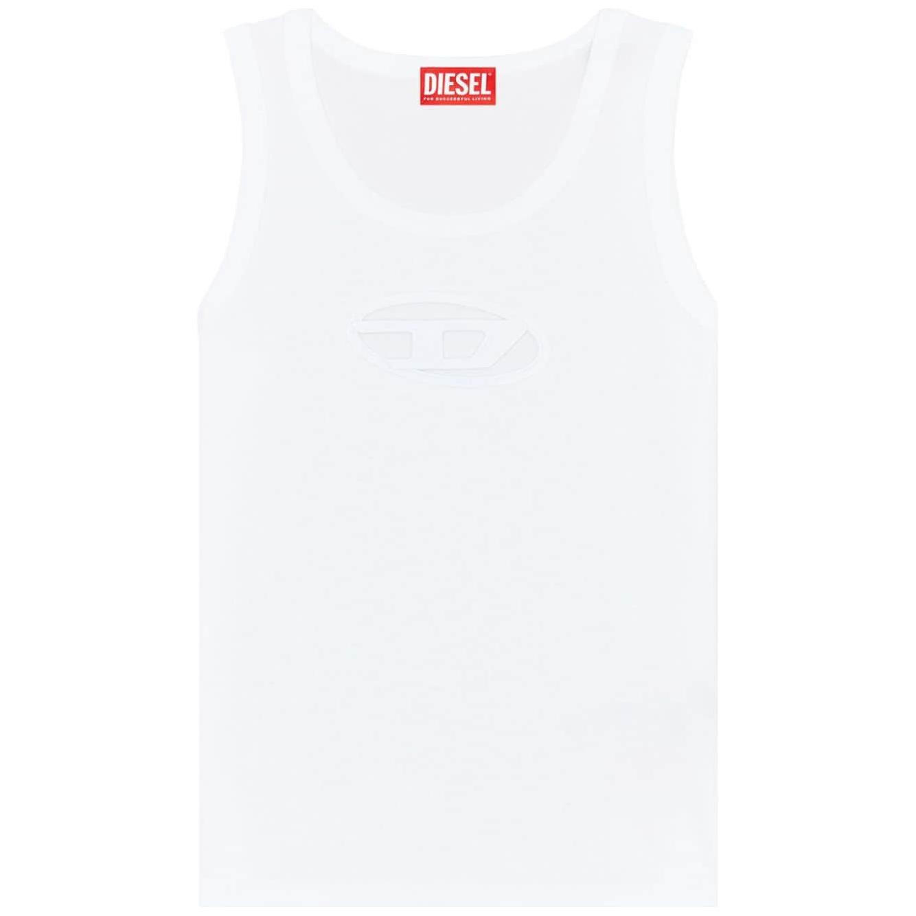 Diesel Top White Topwear Diesel