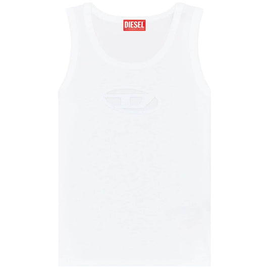 Diesel Top White Topwear Diesel