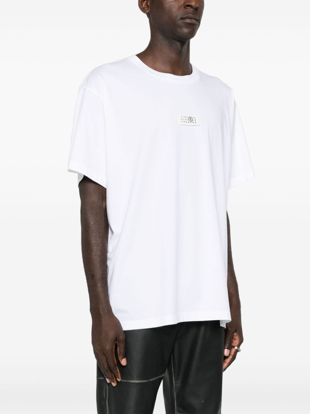 MM6 Maison Margiela T-shirts and Polos White Topwear MM6 Maison Margiela