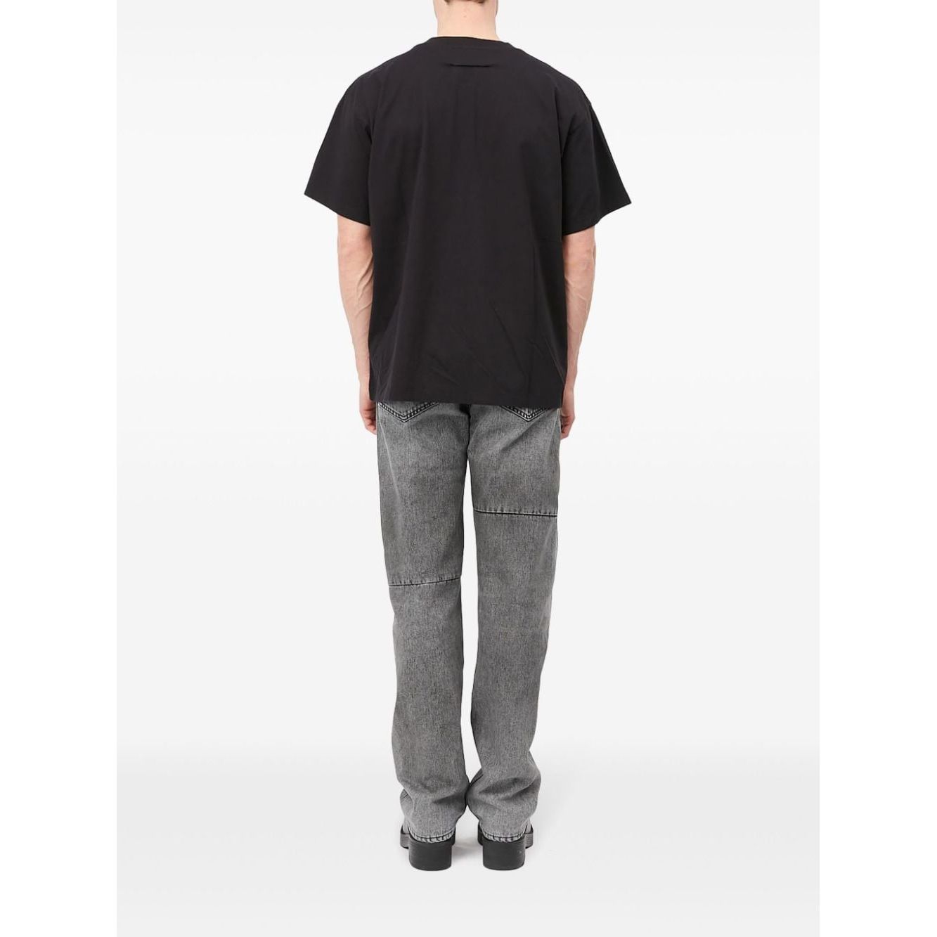 MM6 Maison Margiela T-shirts and Polos Black Topwear MM6 Maison Margiela