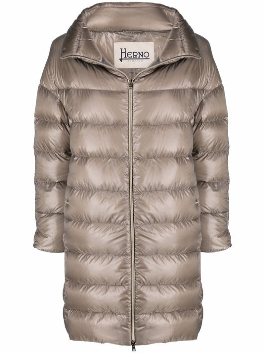 Herno Coats Dove Grey Jackets Herno