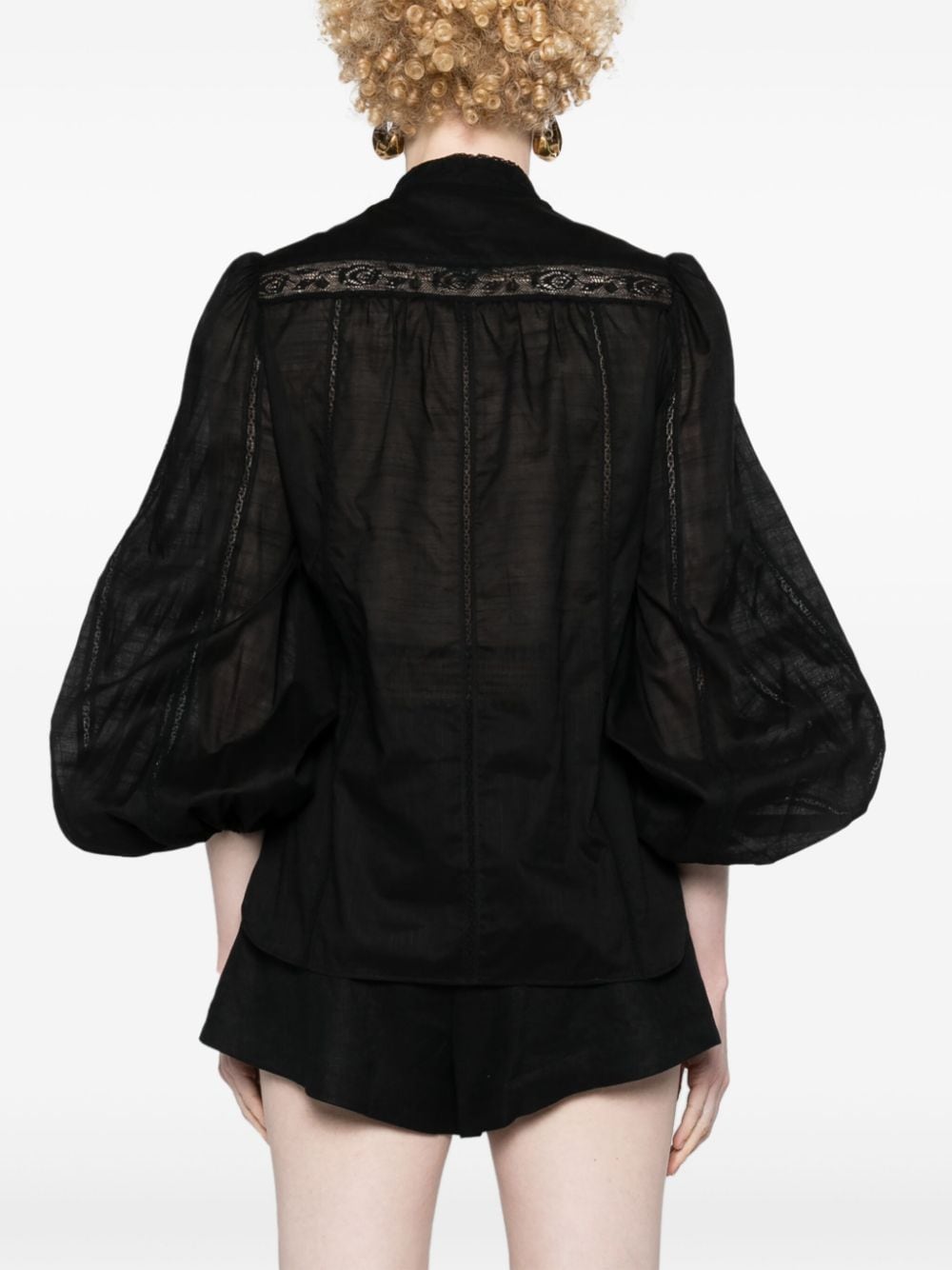 Zimmermann Shirts Black Shirts Zimmermann