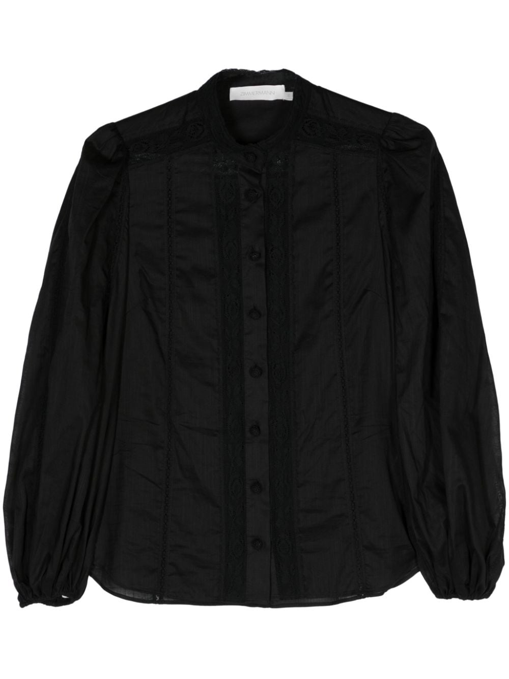 Zimmermann Shirts Black Shirts Zimmermann