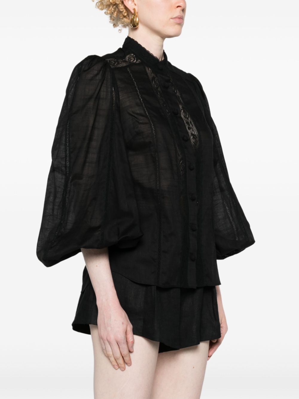 Zimmermann Shirts Black Shirts Zimmermann