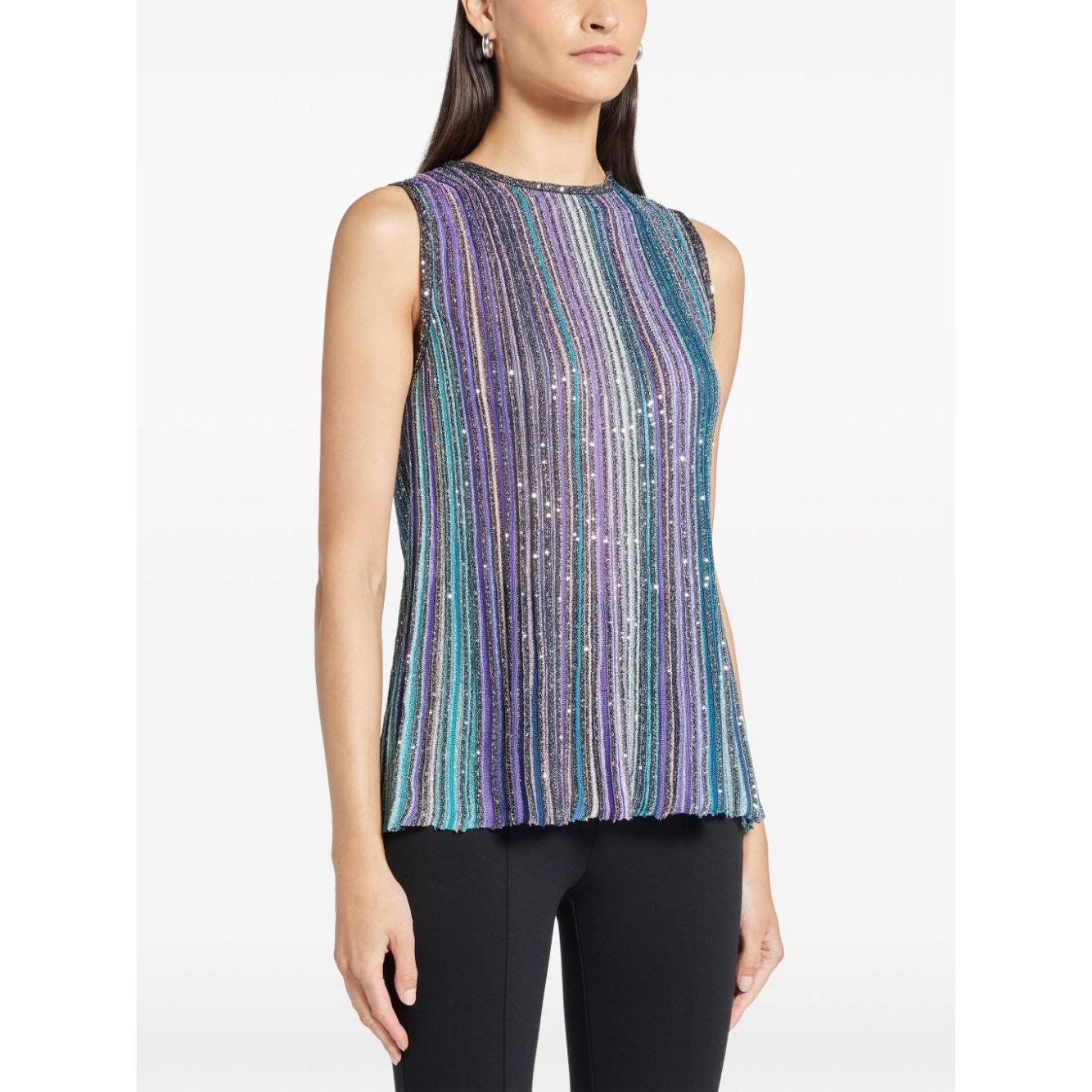 Missoni Top Clear Blue Topwear Missoni