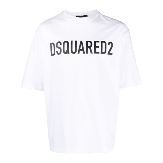 Dsquared2 T-shirts and Polos White Topwear Dsquared2