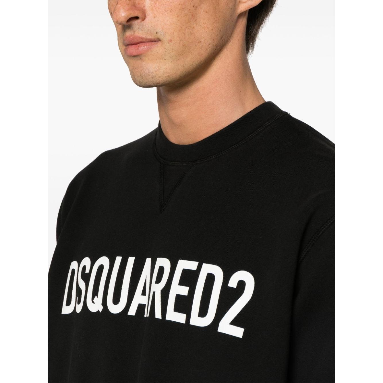 Dsquared2 Sweaters Black Topwear Dsquared2