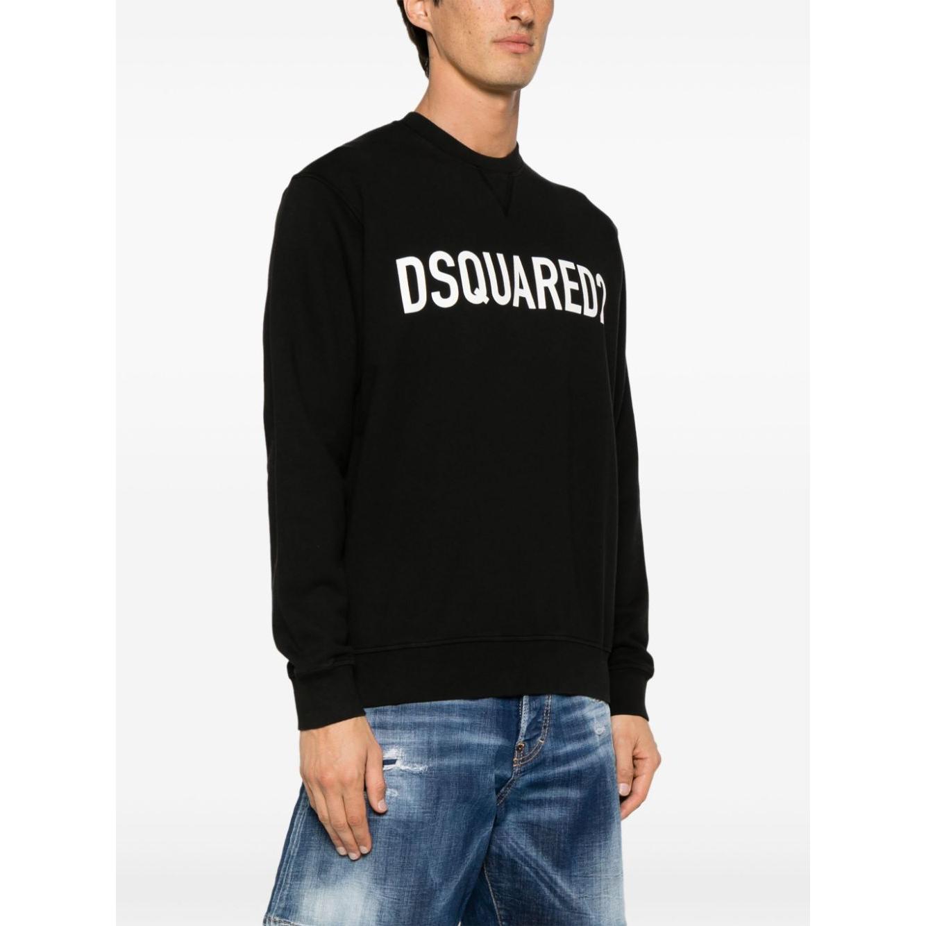 Dsquared2 Sweaters Black Topwear Dsquared2