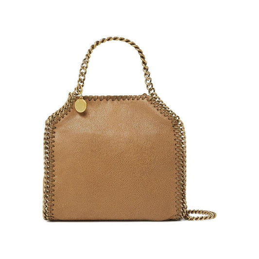 Stella McCartney cognac artificial leather semi-gloss grain bag Shoulder Stella Mccartney