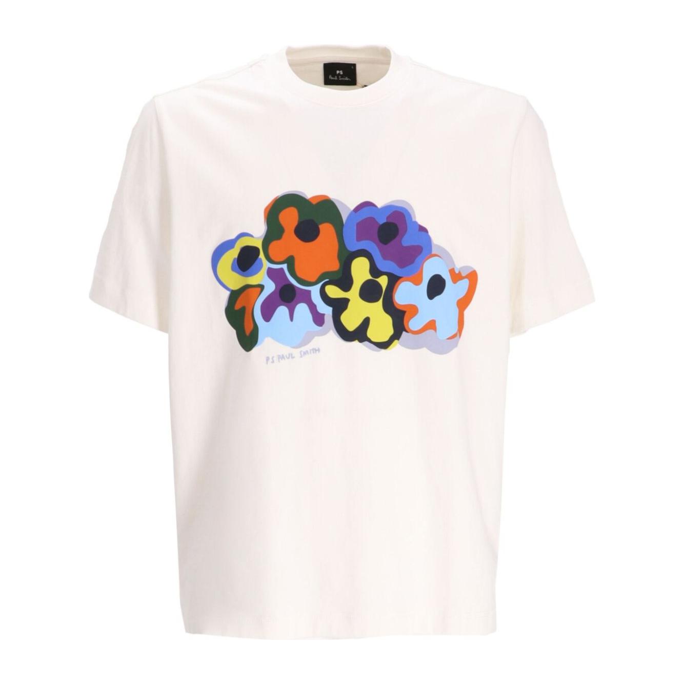 PS By Paul Smith T-shirts and Polos White Topwear PS By Paul Smith