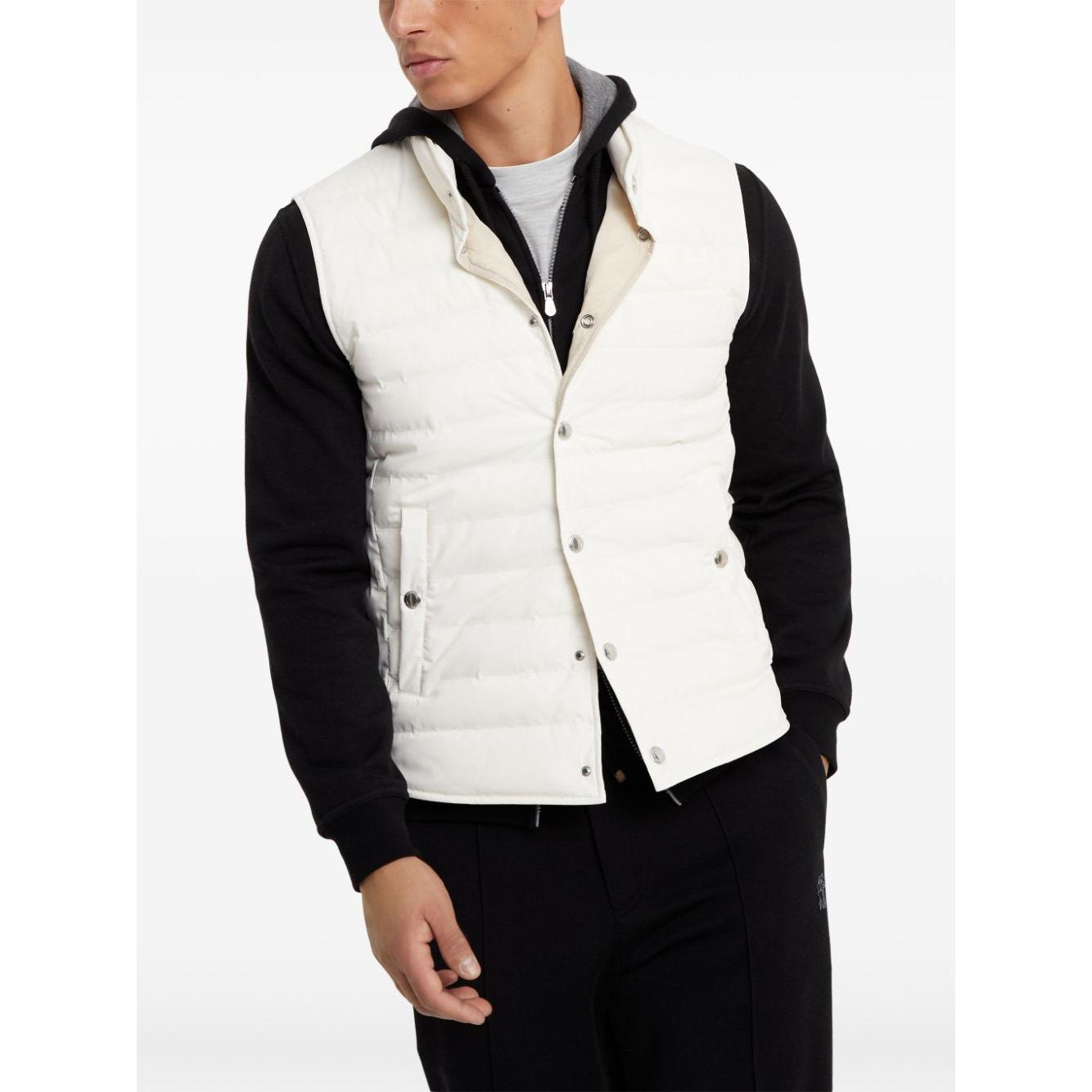 Brunello Cucinelli Jackets White Vests Brunello Cucinelli