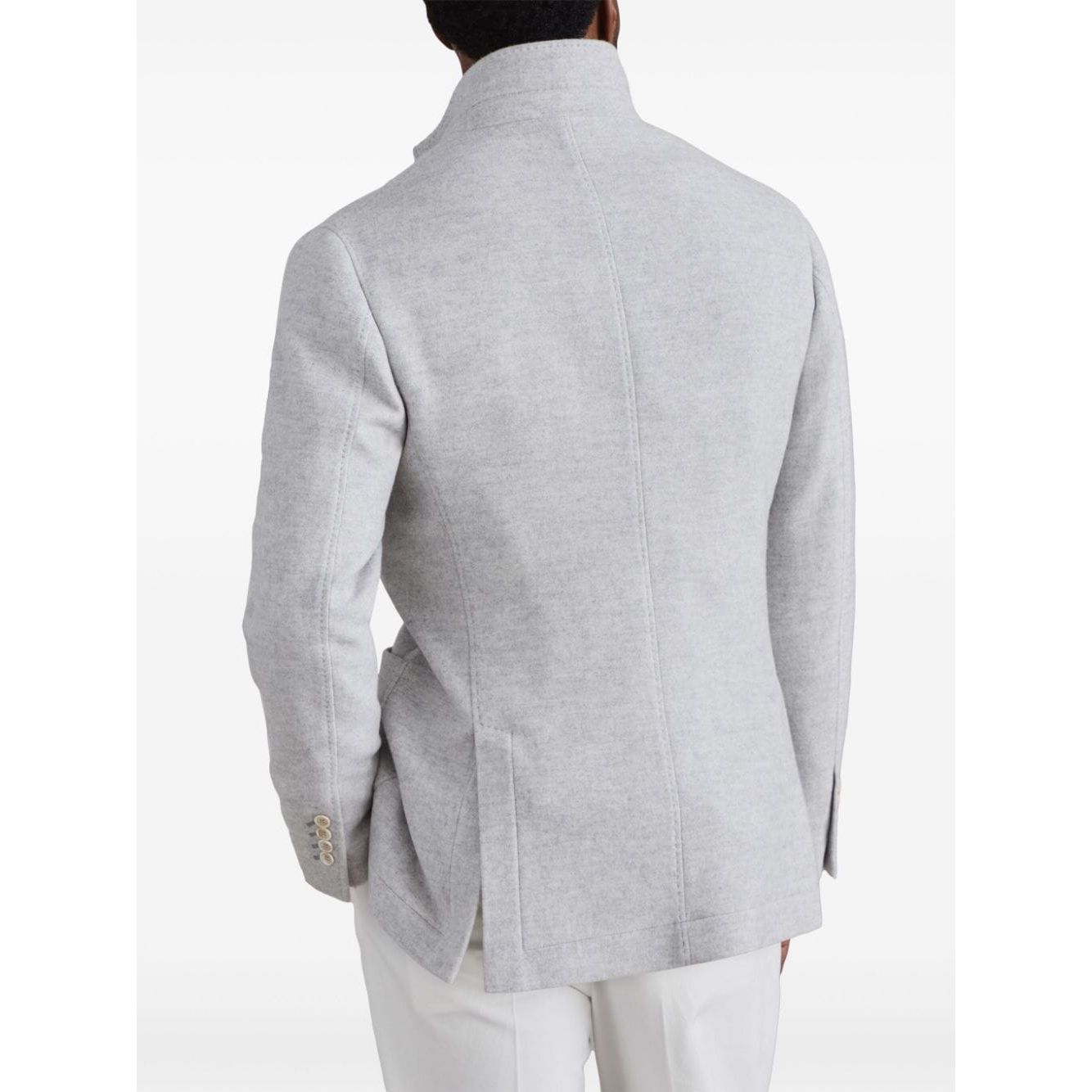 Brunello Cucinelli Jackets Grey Jackets Brunello Cucinelli