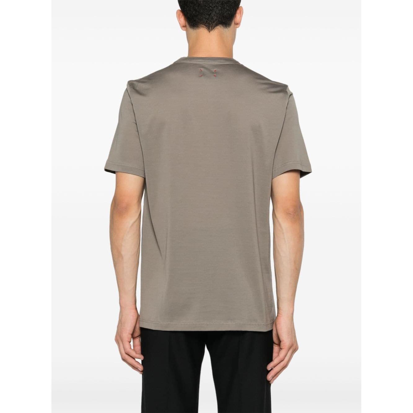 Kiton T-shirts and Polos Grey Topwear Kiton