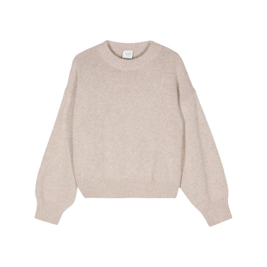 Alysi Sweaters Beige Topwear Alysi