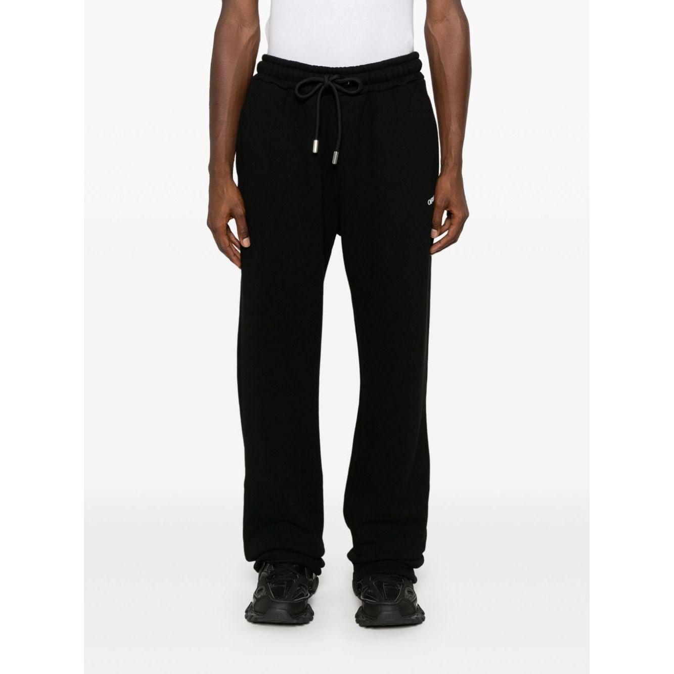 Off White Trousers Black Trousers Off White