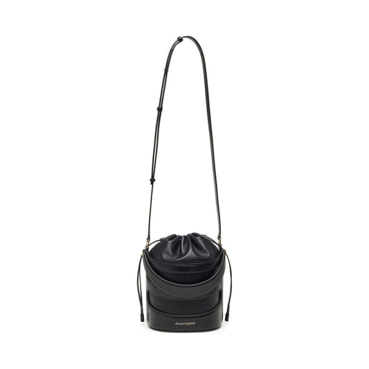 Alexander McQueen caged design nappa leather Bucket Bag Shoulder Alexander Mcqueen