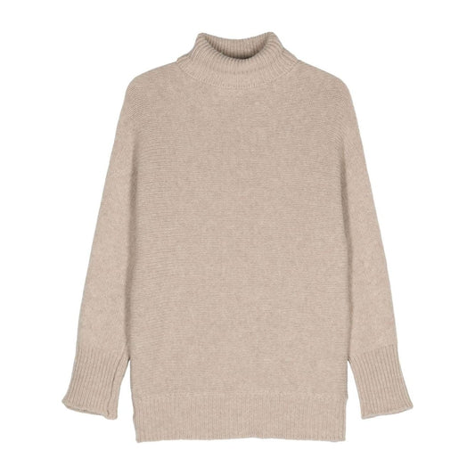 Alysi Alysi Sweaters Beige Topwear Alysi