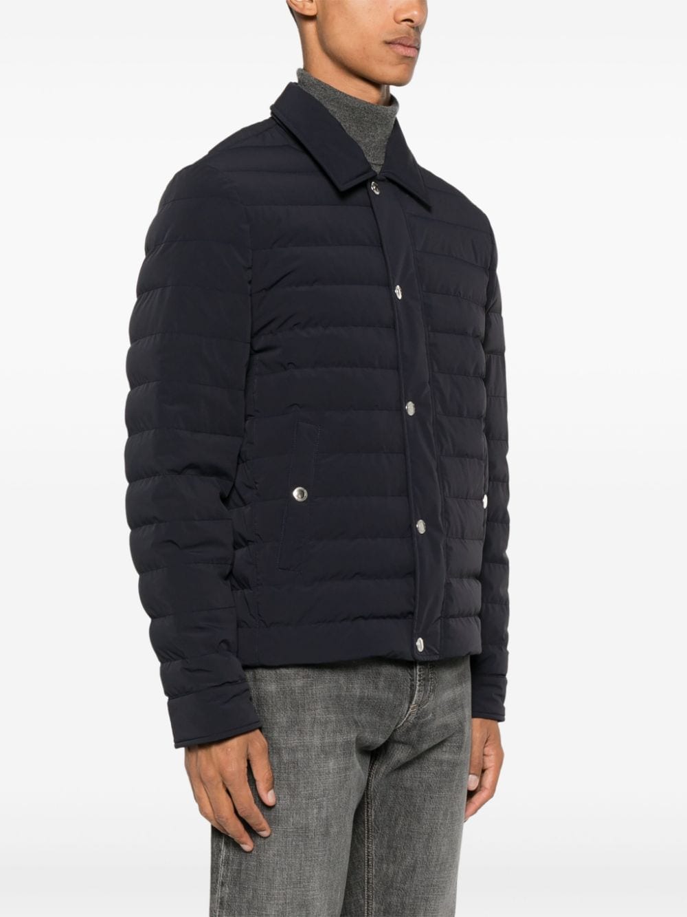 Brunello Cucinelli Coats Blue Jackets Brunello Cucinelli