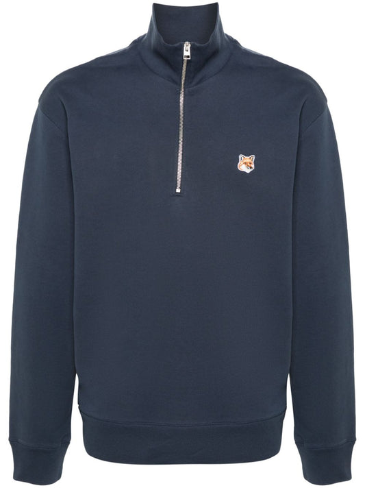 MAISON KITSUNE' Sweaters Blue Topwear Maison Kitsune'