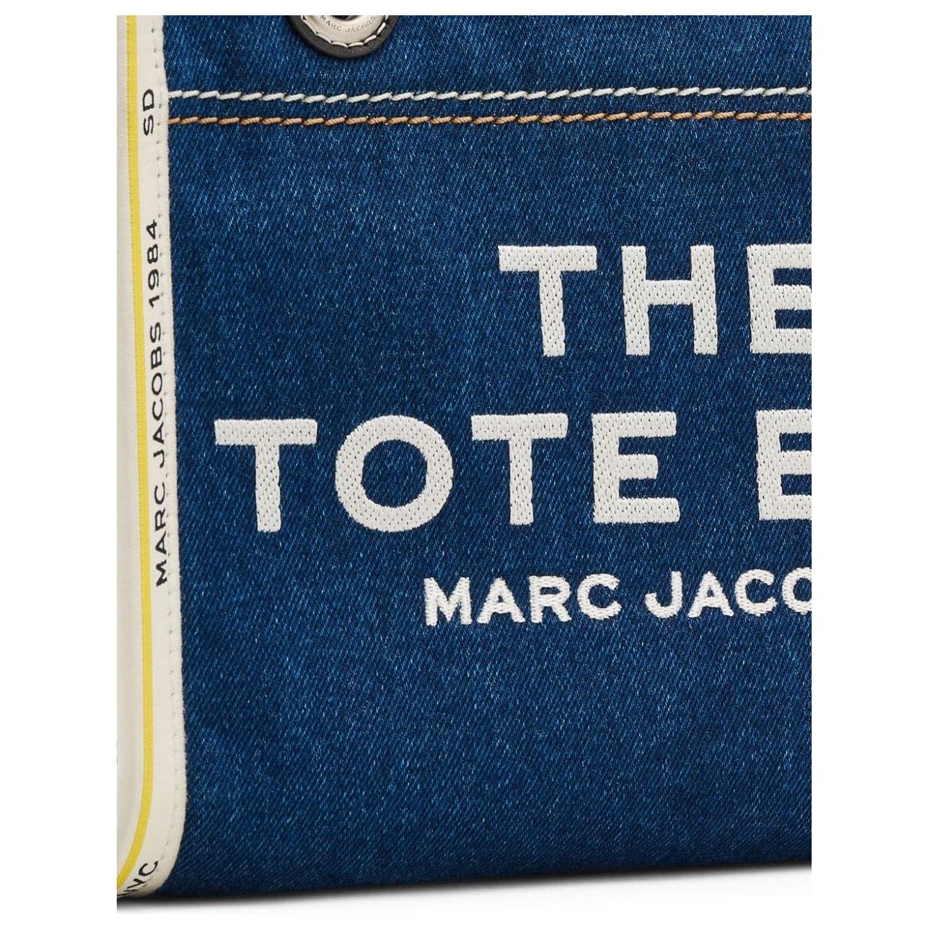 Marc Jacobs indigo blue cotton washed denim Bag Shopper Marc Jacobs