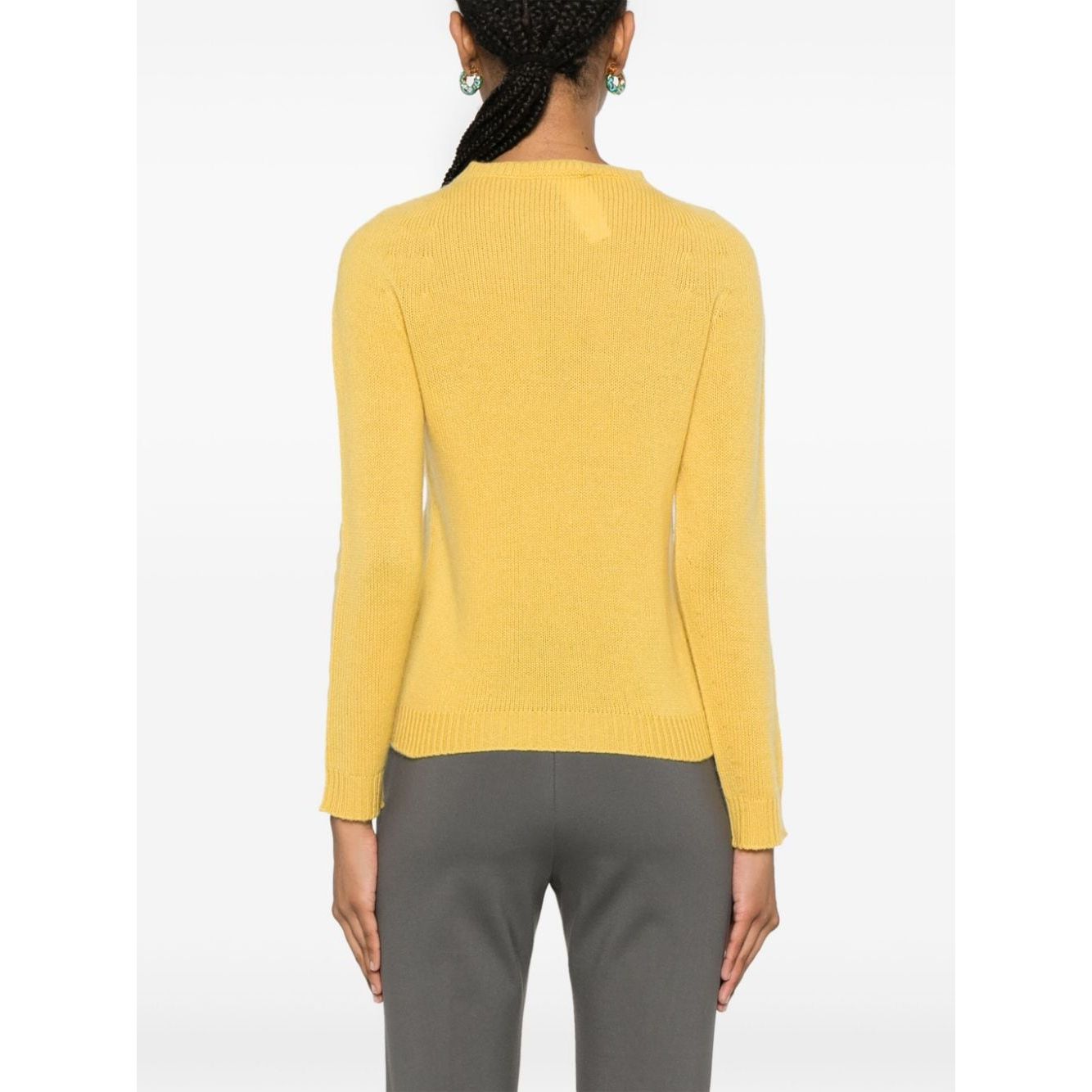 Fabiana Filippi Sweaters Yellow Topwear Fabiana Filippi