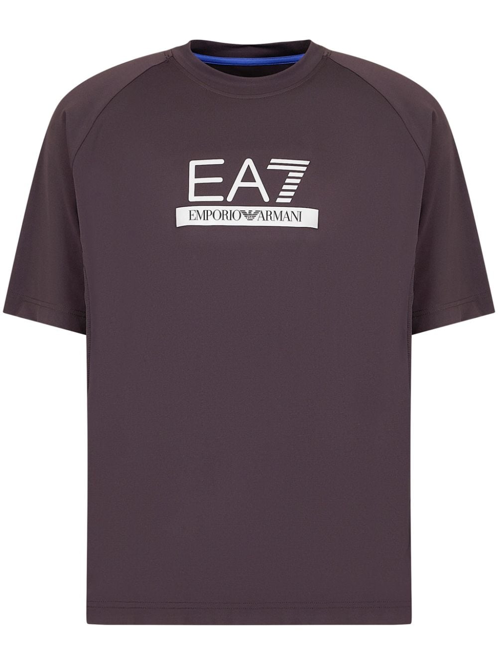 EA7 T-shirts and Polos Purple Topwear EA7