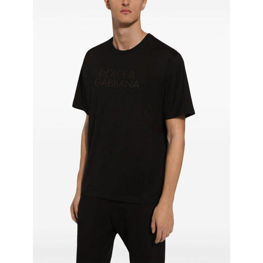 Dolce & Gabbana T-shirts and Polos Black Topwear Dolce & Gabbana