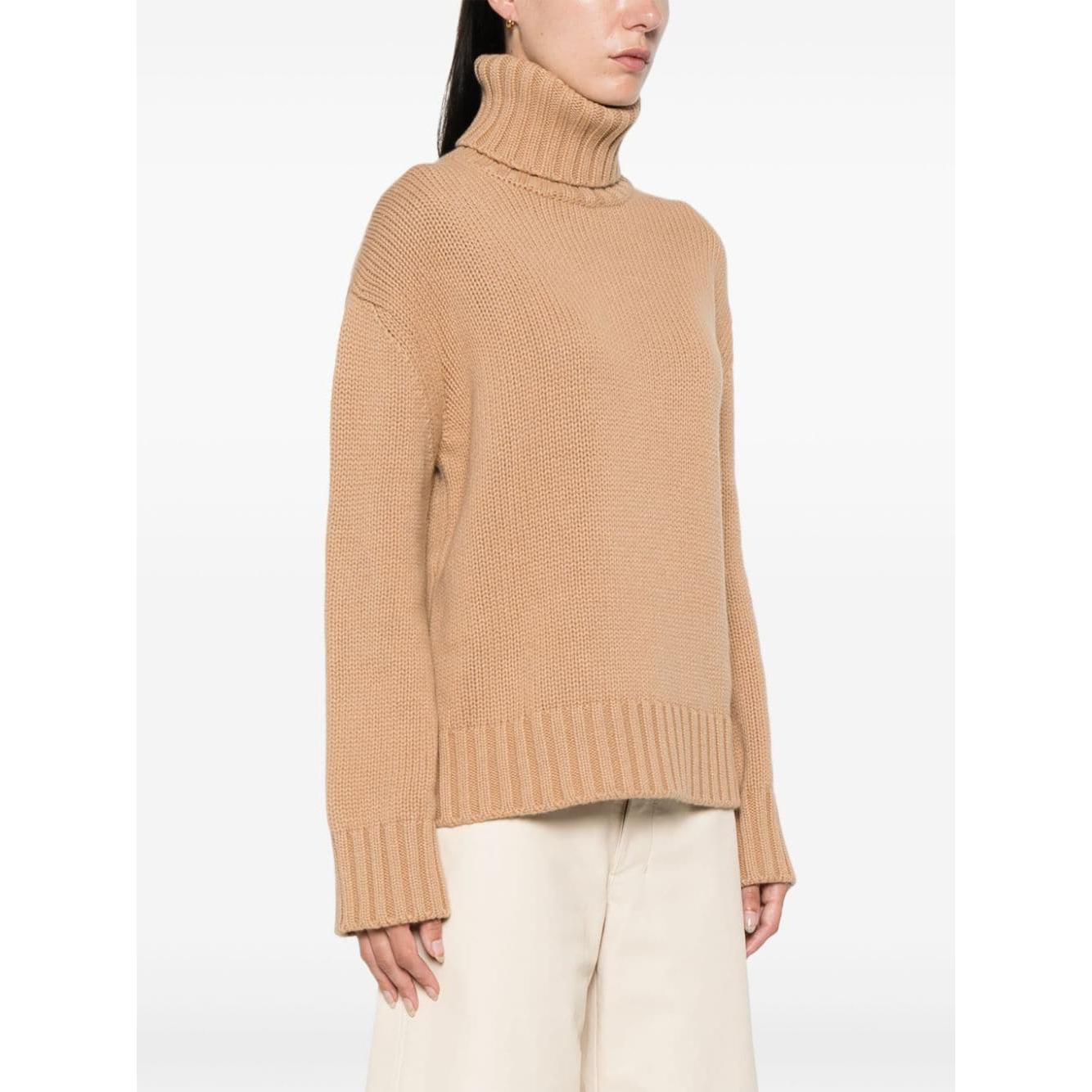 Fabiana Filippi virgin wool Sweaters Camel Topwear Fabiana Filippi