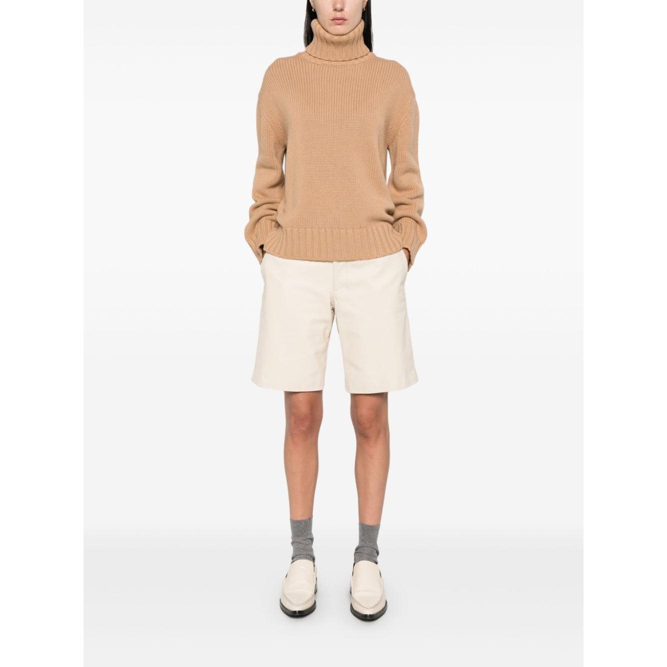 Fabiana Filippi virgin wool Sweaters Camel Topwear Fabiana Filippi