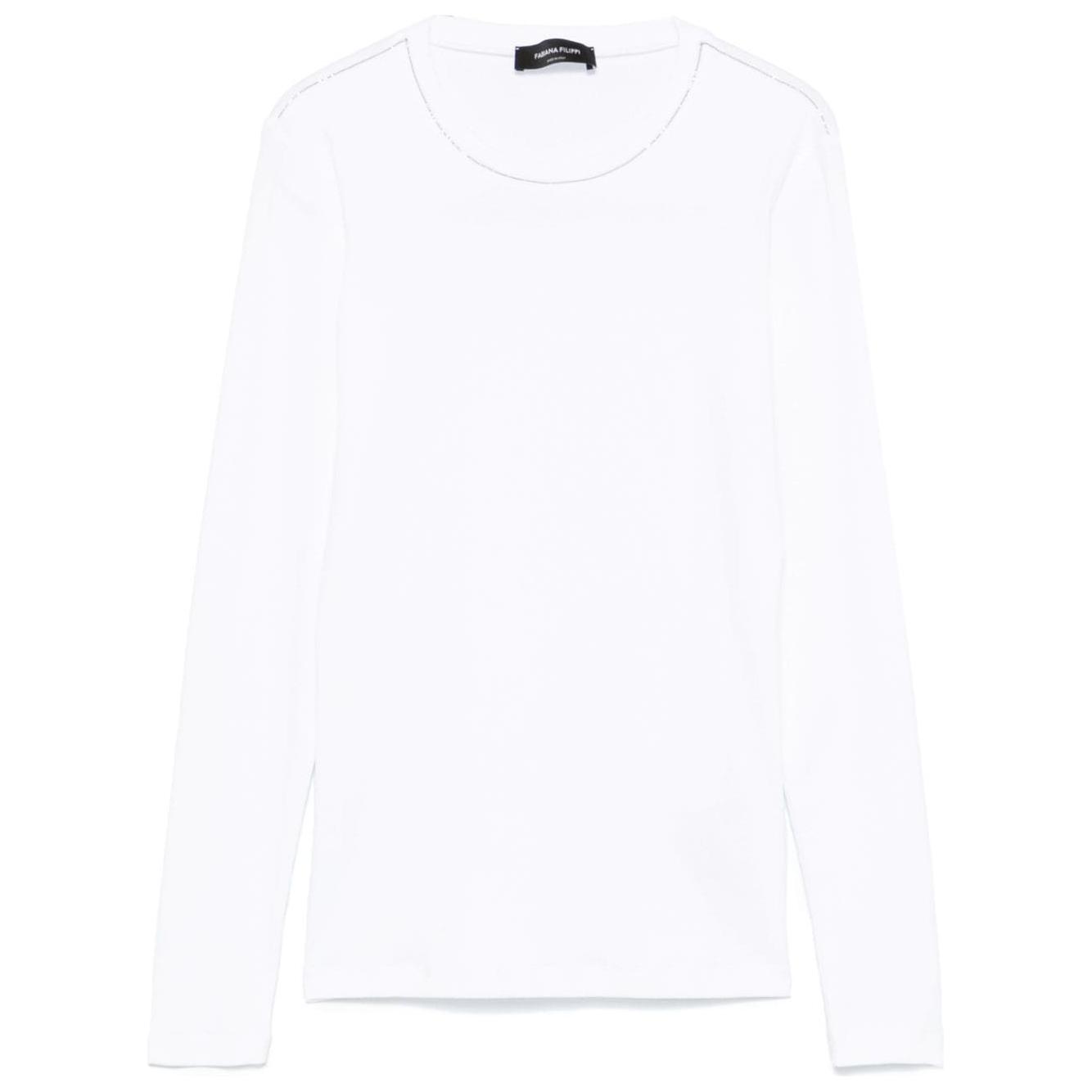 Fabiana Filippi T-shirts and Polos White Topwear Fabiana Filippi