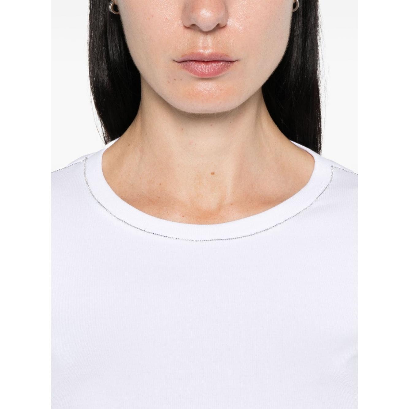 Fabiana Filippi T-shirts and Polos White Topwear Fabiana Filippi