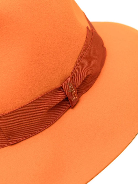 Borsalino Hats Orange Scarves Hats & Gloves Borsalino