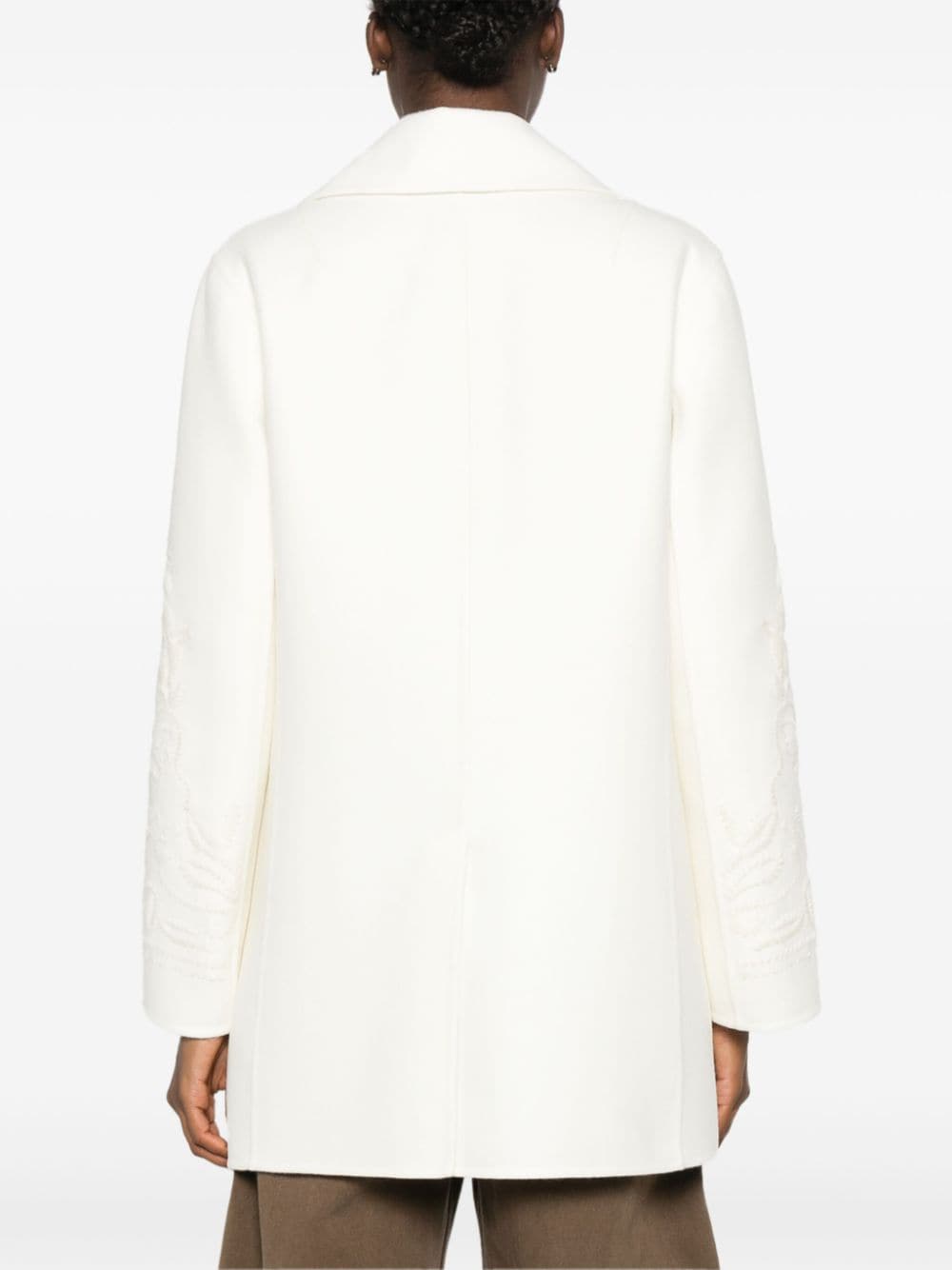 Ermanno Scervino Coats White Jackets Ermanno Scervino