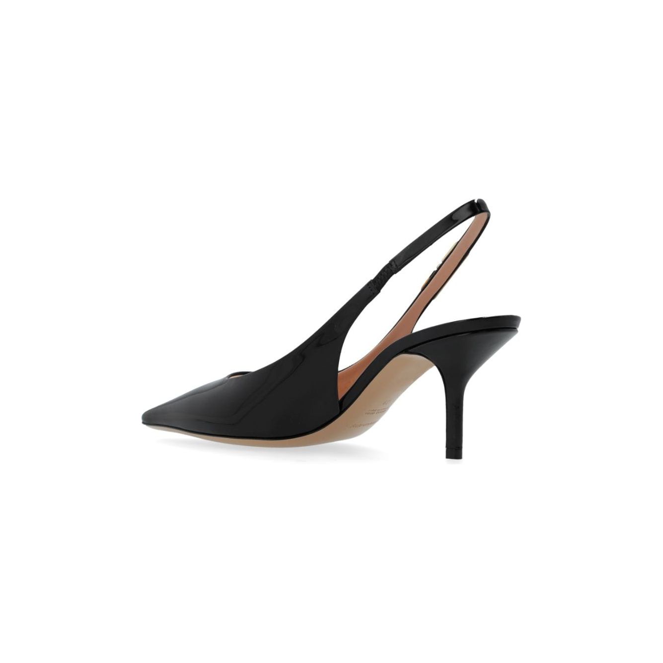 E 'CLAT With Heel Black Medium Heel E 'Clat