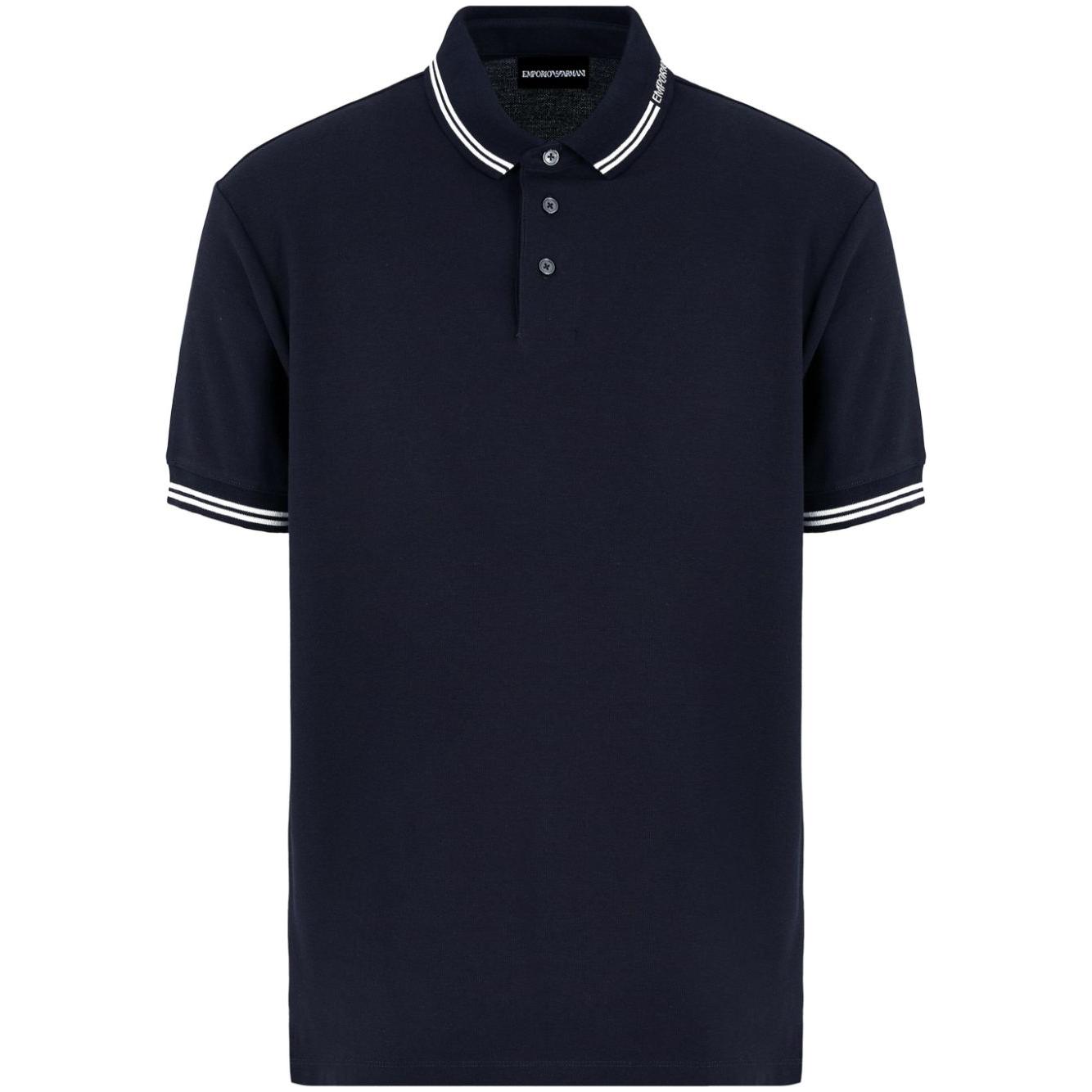 Emporio Armani Emporio Armani T-shirts and Polos Blue Topwear Emporio Armani