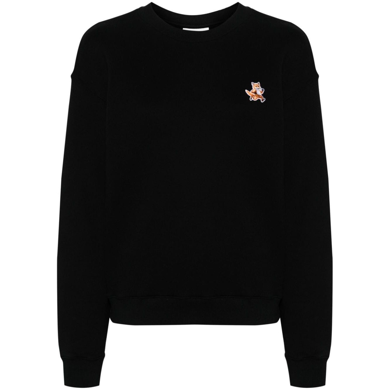 MAISON KITSUNE' Sweaters Black Topwear Maison Kitsune'