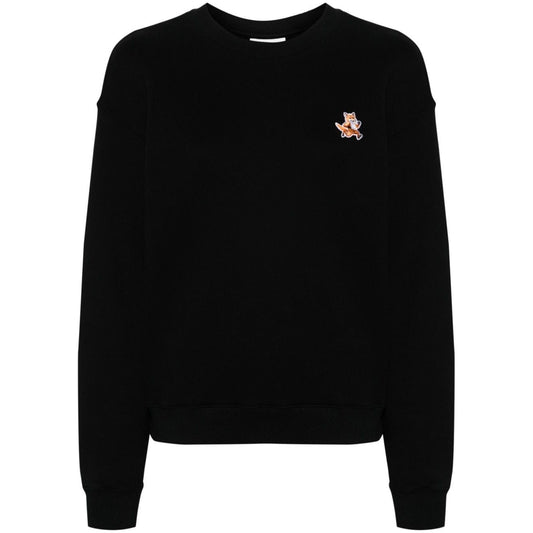 MAISON KITSUNE' Sweaters Black Topwear Maison Kitsune'