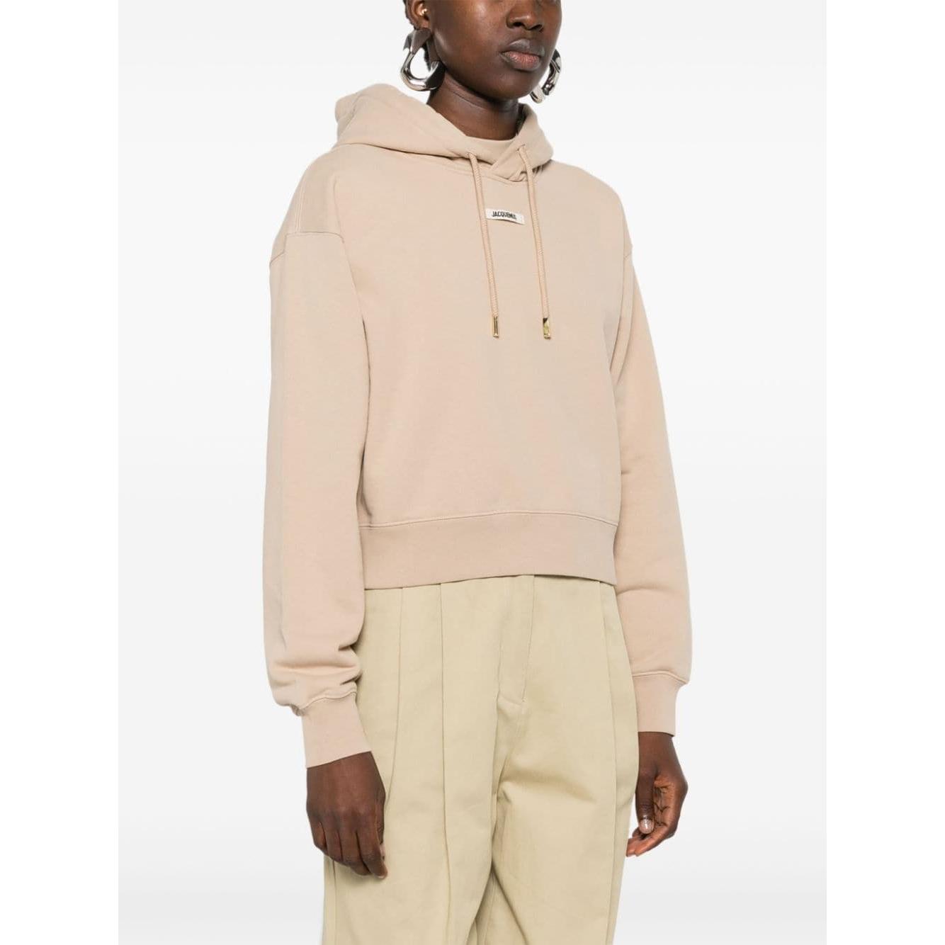 JACQUEMUS Sweaters Beige Topwear JACQUEMUS